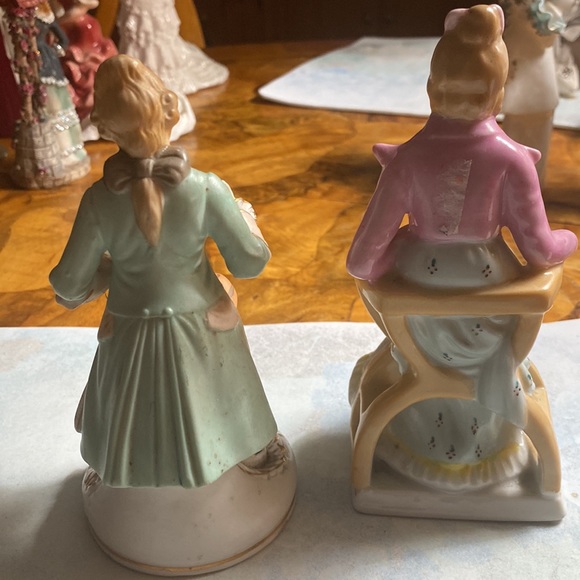 Awesome design vintage style 2 piece bundle statue - Picture 2 of 5